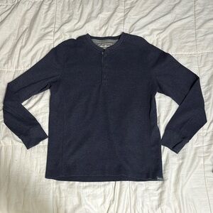 Eddie Bauer Navy Long Sleeve Shirt